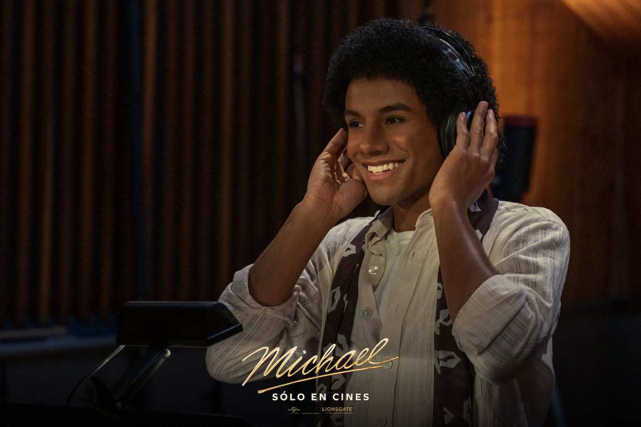 Jaafar Jackson, la estrella revelación, que interpreta a Michael Jackson.
