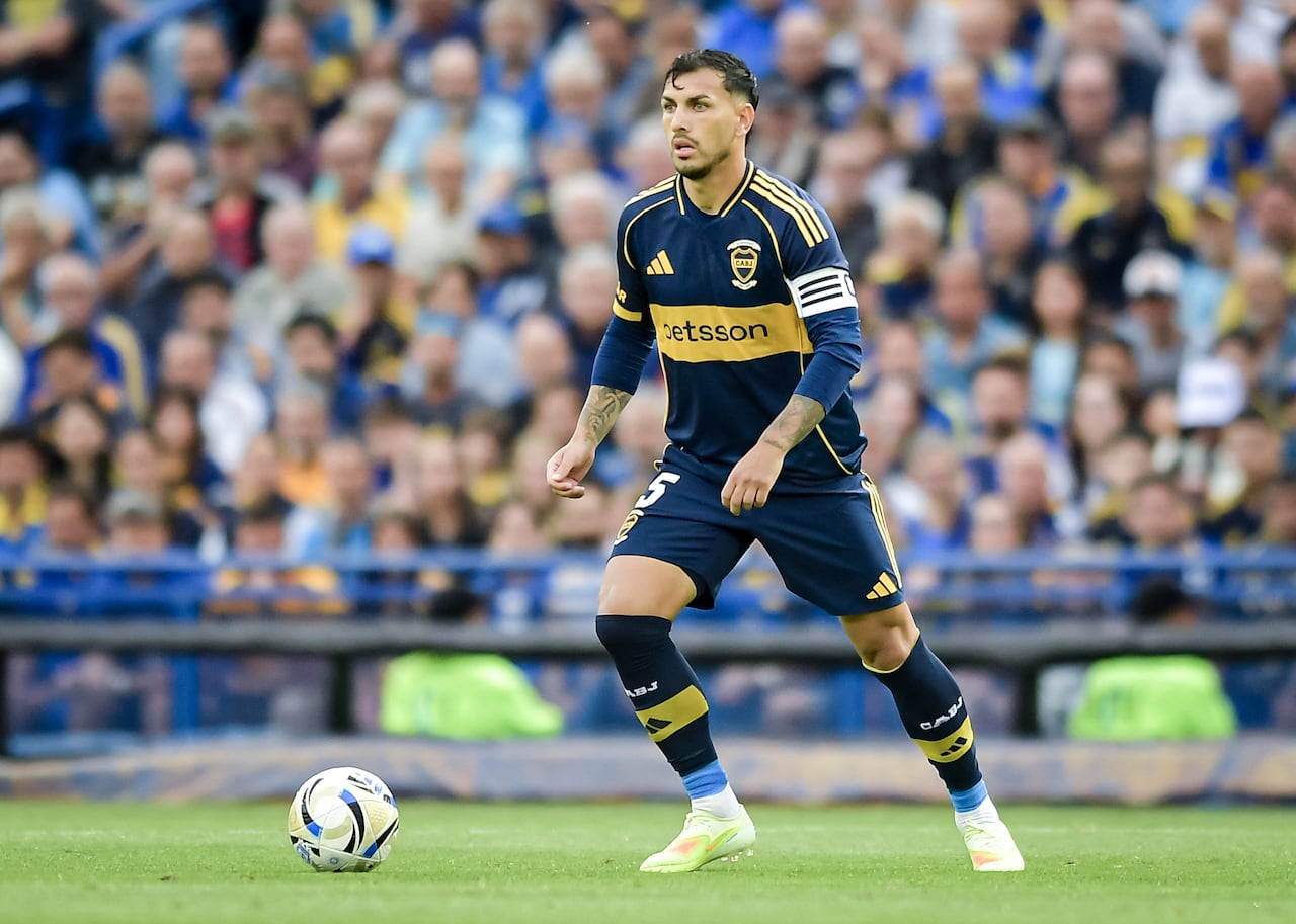 Leandro Paredes, defensor de Boca Juniors, de Argentina.