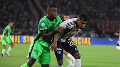 Atlético Nacional y Junior de Barranquilla, finalistas de la liga colombiana.