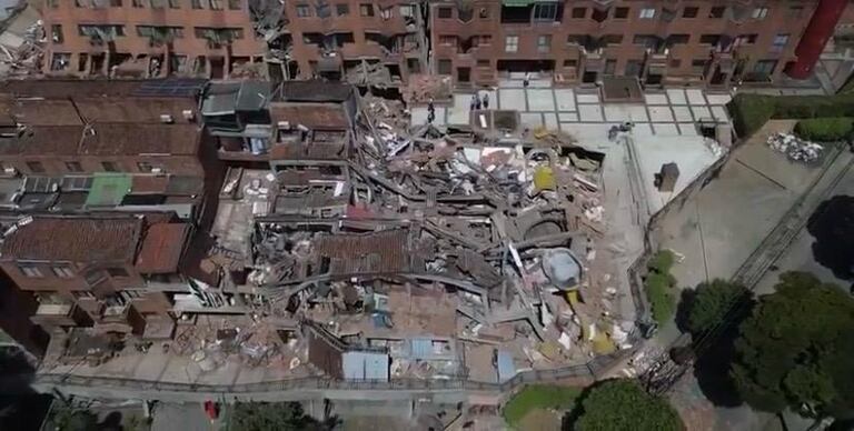 Imágenes aéreas revelan la magnitud del desastre que dejó el terremoto que sacudió varias regiones del país este lunes 10 de agosto.