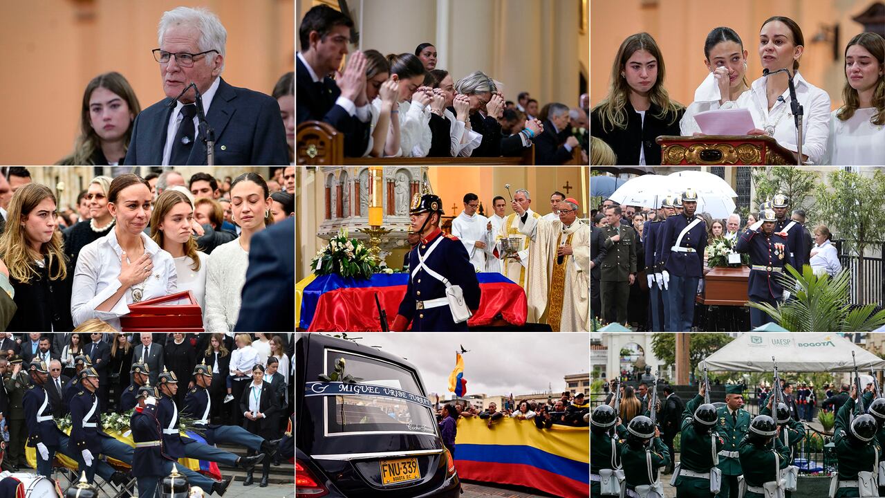 Funeral Miguel Uribe Turbay