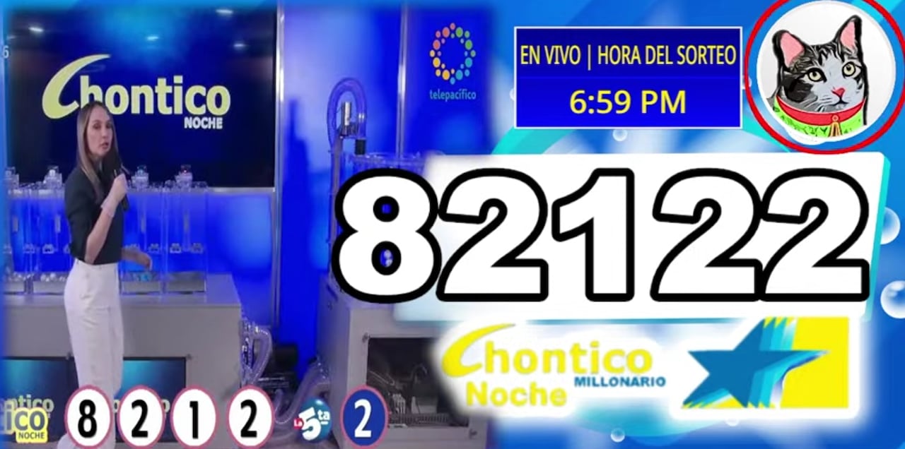 En esta ocasión, el resultado correspondiente al jueves dejó como número ganador el 8212, acompañado de la quinta cifra 2.