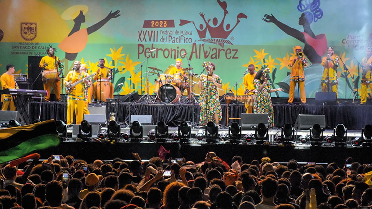 La edición del Petronio recibió una gran cantidad de público. Propios y extranjeros gozaron al ritmo del Pacífico colombiano durante cinco días. La Alcaldía dice que hubo 500.000 asistentes. Foto: Aymer Andrés Álvarez