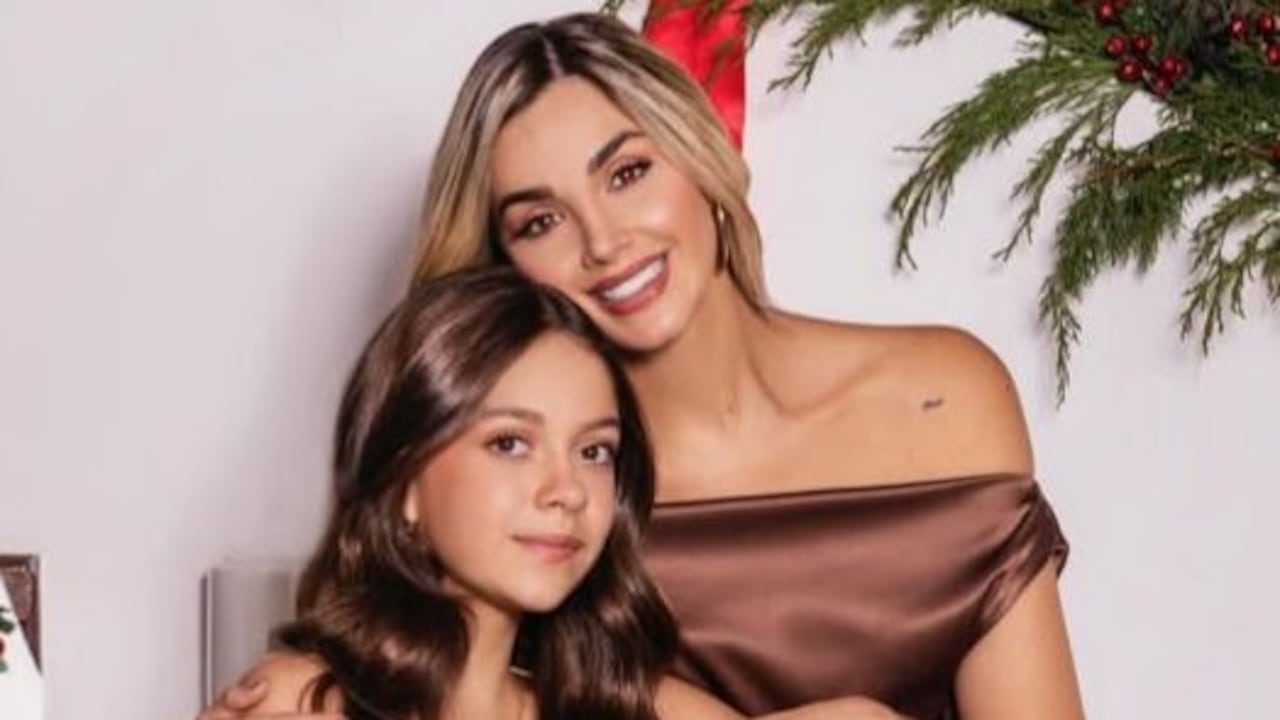 Melina Ramírez celebró el cumpleaños de la hija de su esposo.