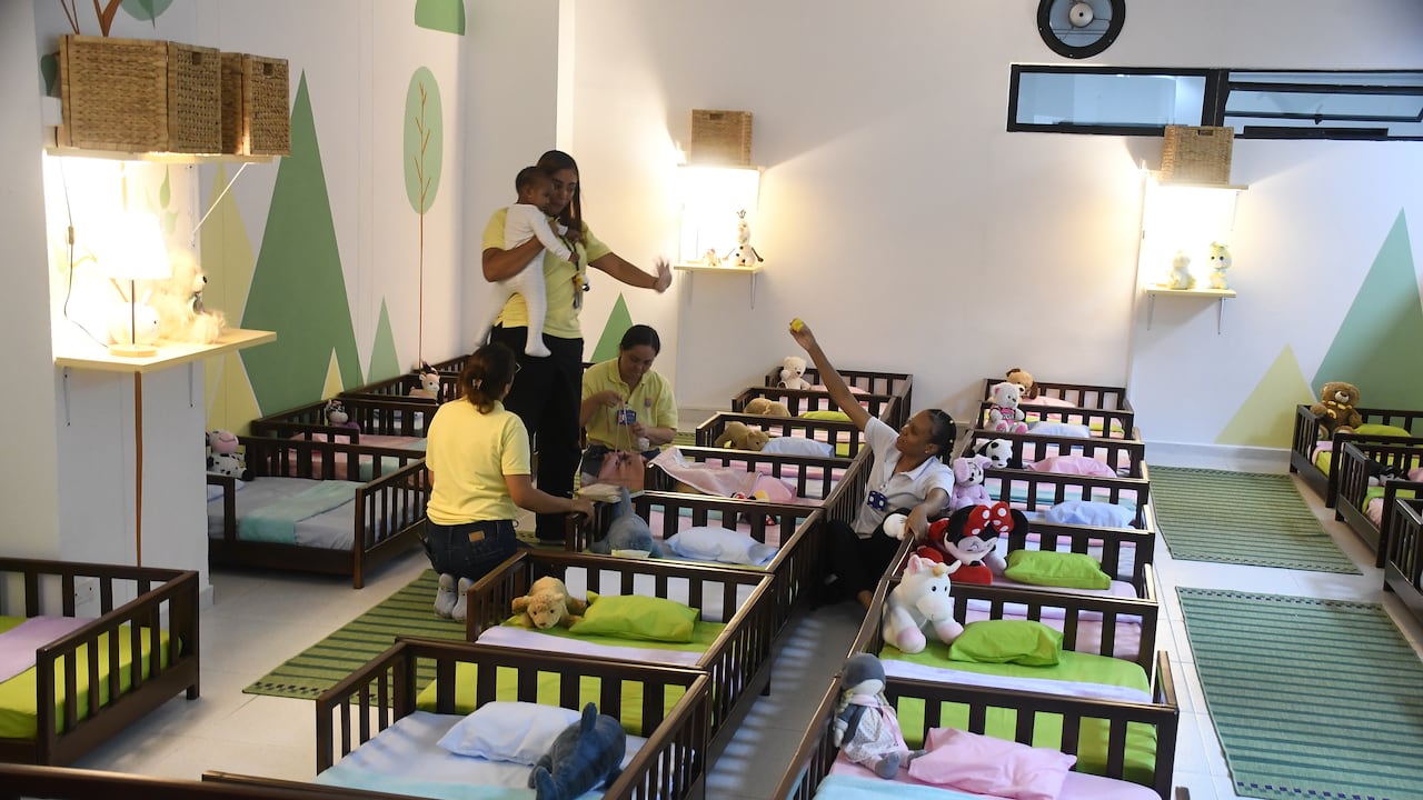 Cali: Guardería Cariño Nocturno en el centro de Cali.