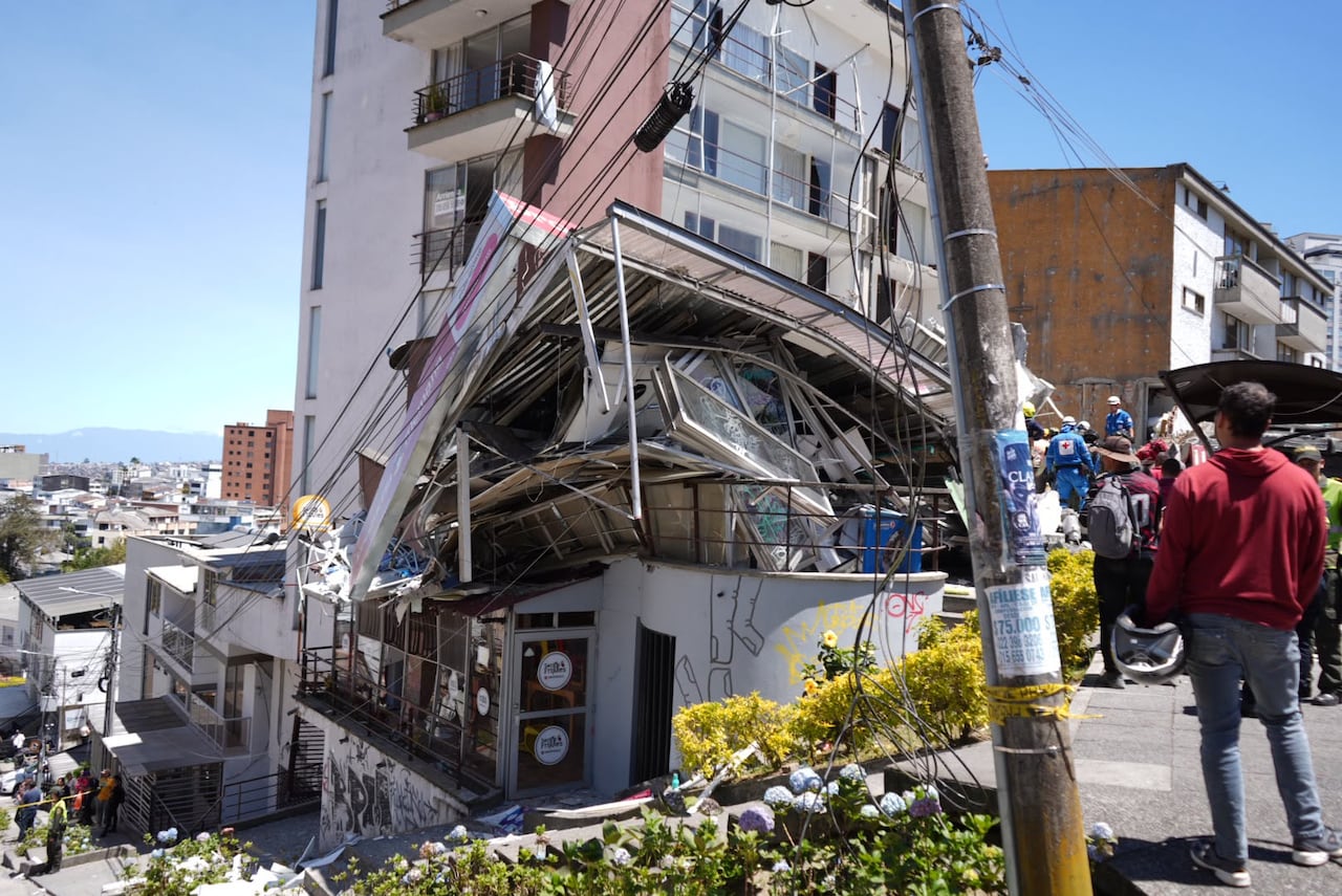 Terremoto Ciudad de Manizales / 10 de agosto / Fotografo: Santiago Álvarez
