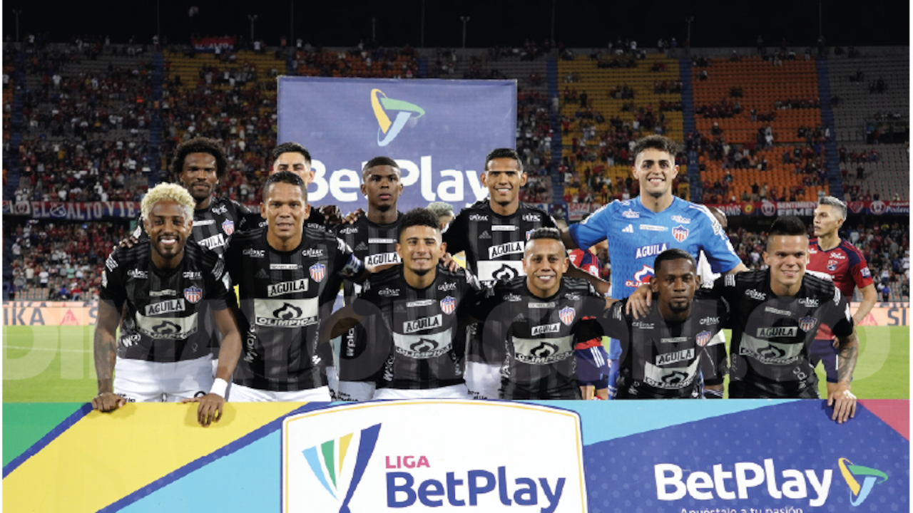 Junior de Barranquilla en la fecha 2 del campeonato ante el DIM