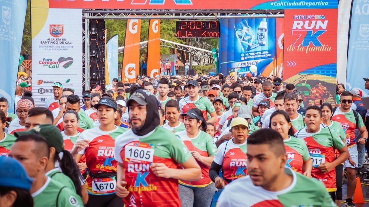 Imagen de la Carrera 7K de la Familia 2023.
