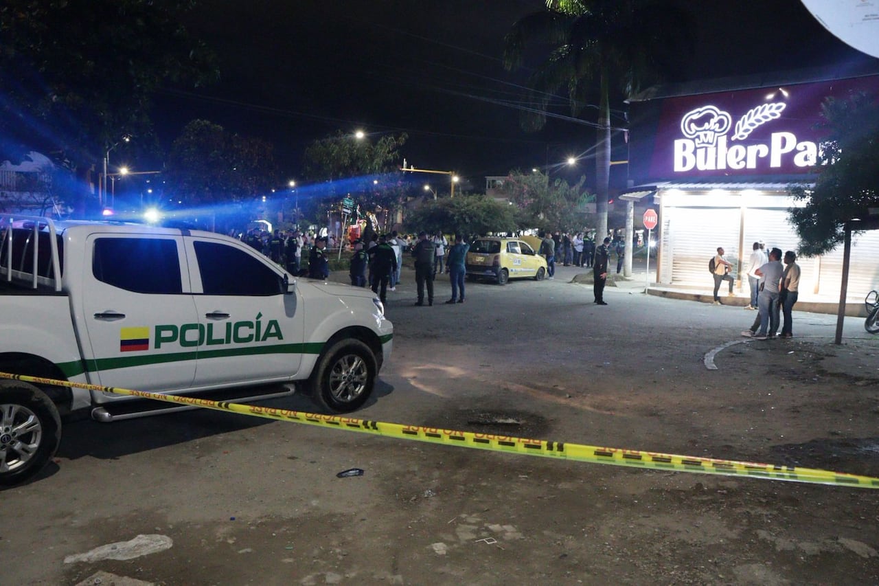 Atentado en el barrio Marroquín 1.