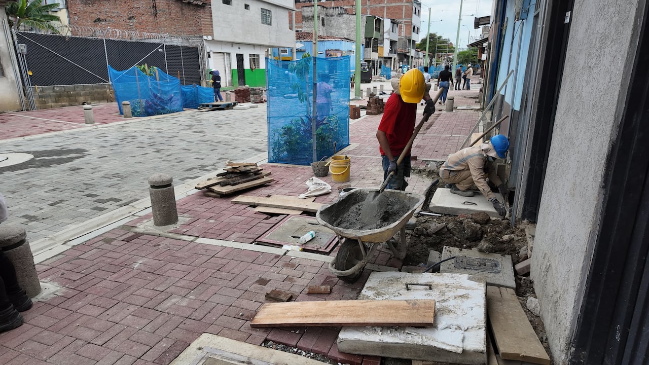 Comerciantes y residentes del barrio Obrero esperan la entrega oficial de las obras tras varios meses de intervención.