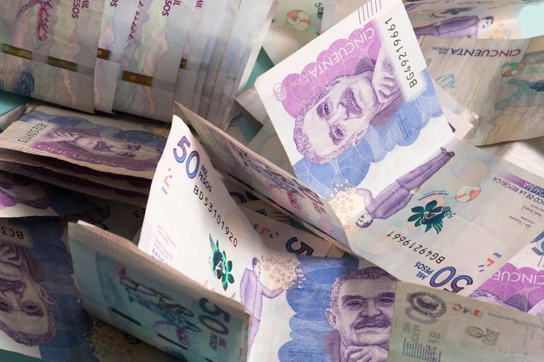 Pesos Colombianos billetes