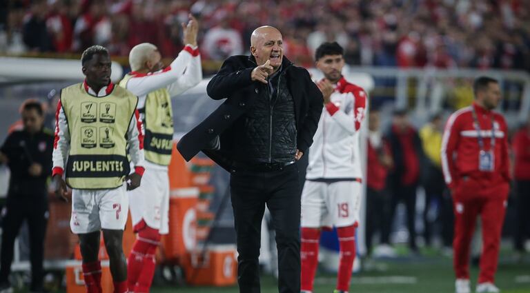 Pablo Repetto, director técnico de Independiente Santa Fe.