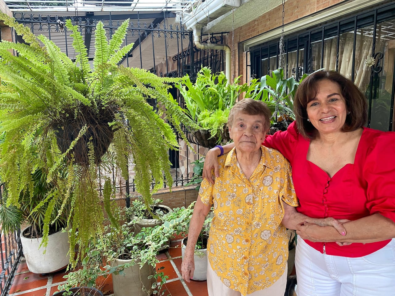 Activo: Señora Maria Teresa Rico mayor de 100 años, foto José L Guzmán. El País