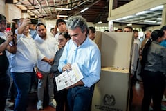 Votación del candidato presidencial Sergio Fajardo en la ciudad de Medellín