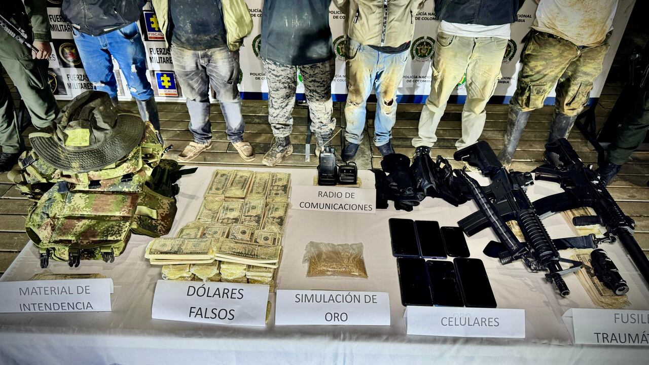 Estos fueron los operativos incautados en este operativo, ejecutado en el corregimiento de Quintana, zona rural de Popayán.