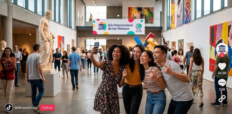 Los museos colombianos son virales en Tiktok.