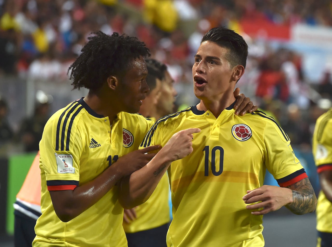 10 de octubre de 2017: el día que James abrió el marcador en Lima, que Ospina metió autogol, y con ese 1-1 Colombia clasificó a Rusia 2018, mientras Perú se ganó el lugar en el repechaje.