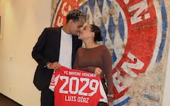 El deportista colombiano llegó a Alemania en compañía de su familia.
