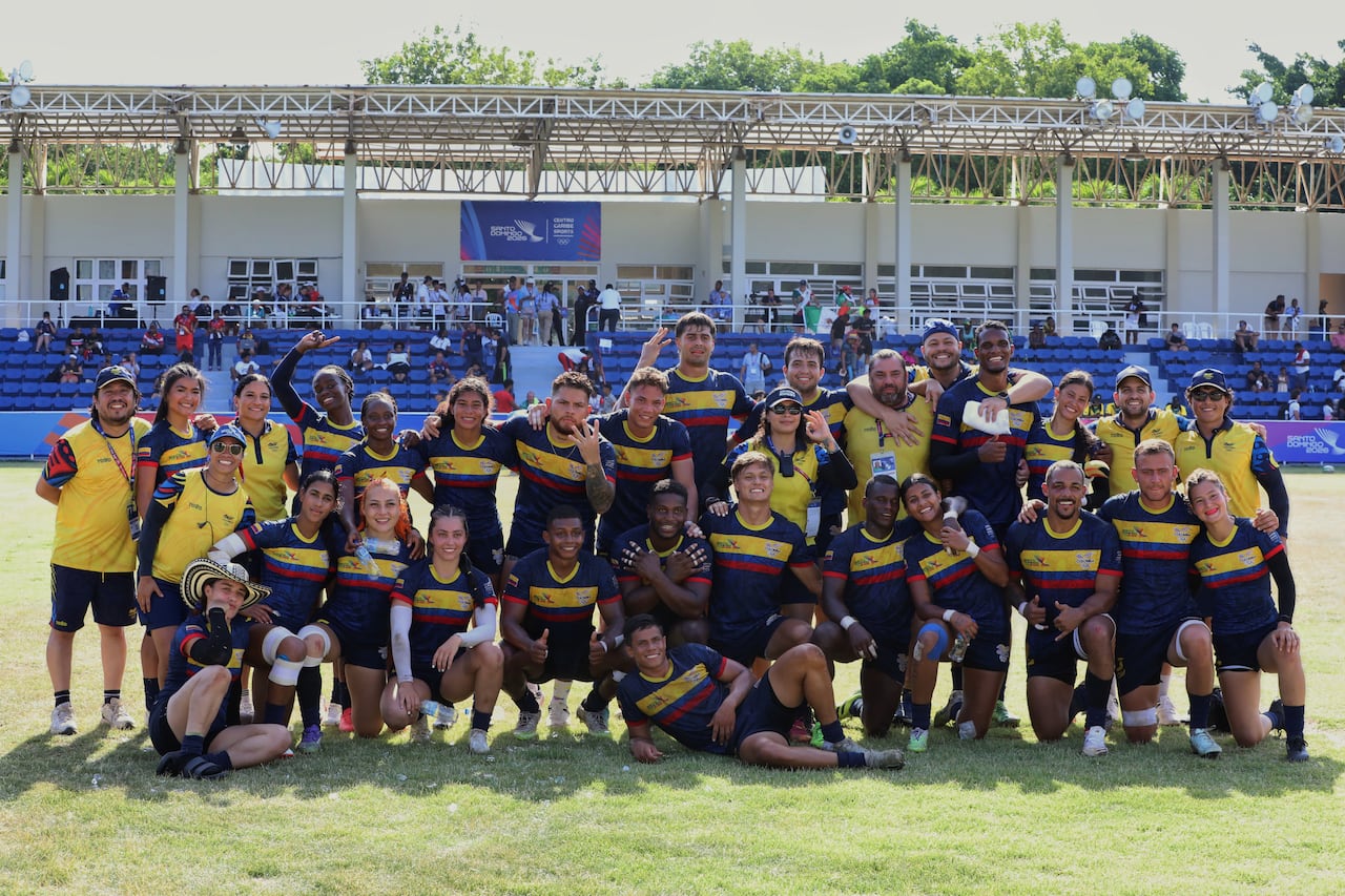 Colombia brilló en el rugby 7 de los Juegos Centroamericanos y del Caribe 2026.