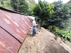 Equipos de gestión del riesgo avanzan en la evaluación de daños y entrega de ayudas a comunidades afectadas por movimiento en masa en el departamento del Cauca.
