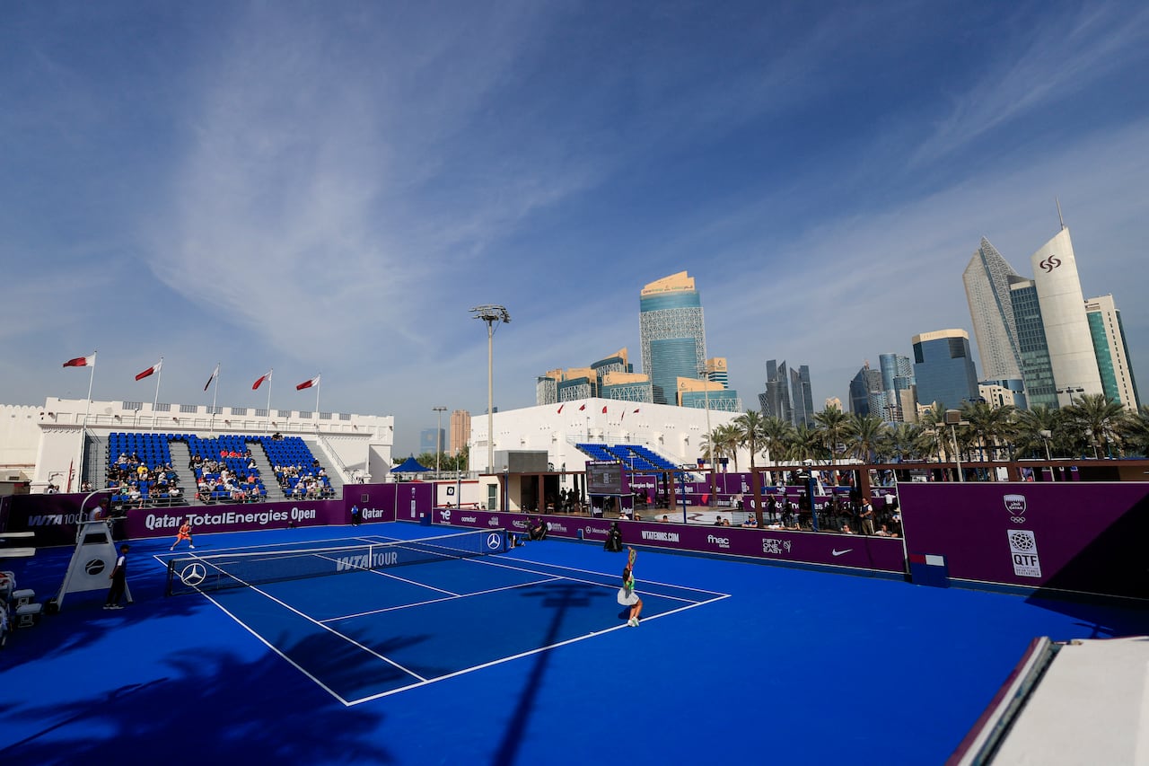 Los torneos de tenis están en vilo en el Medio Oriente.