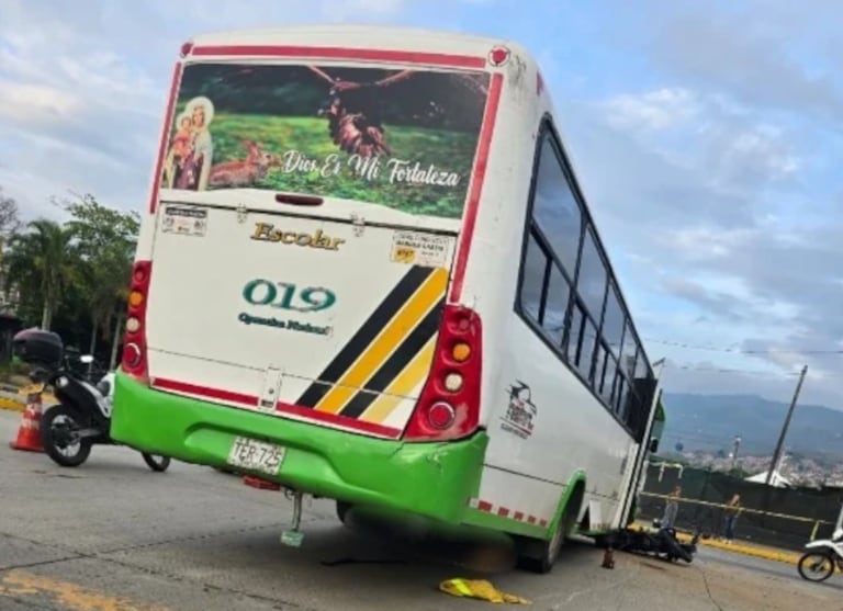 Accidente en Cali