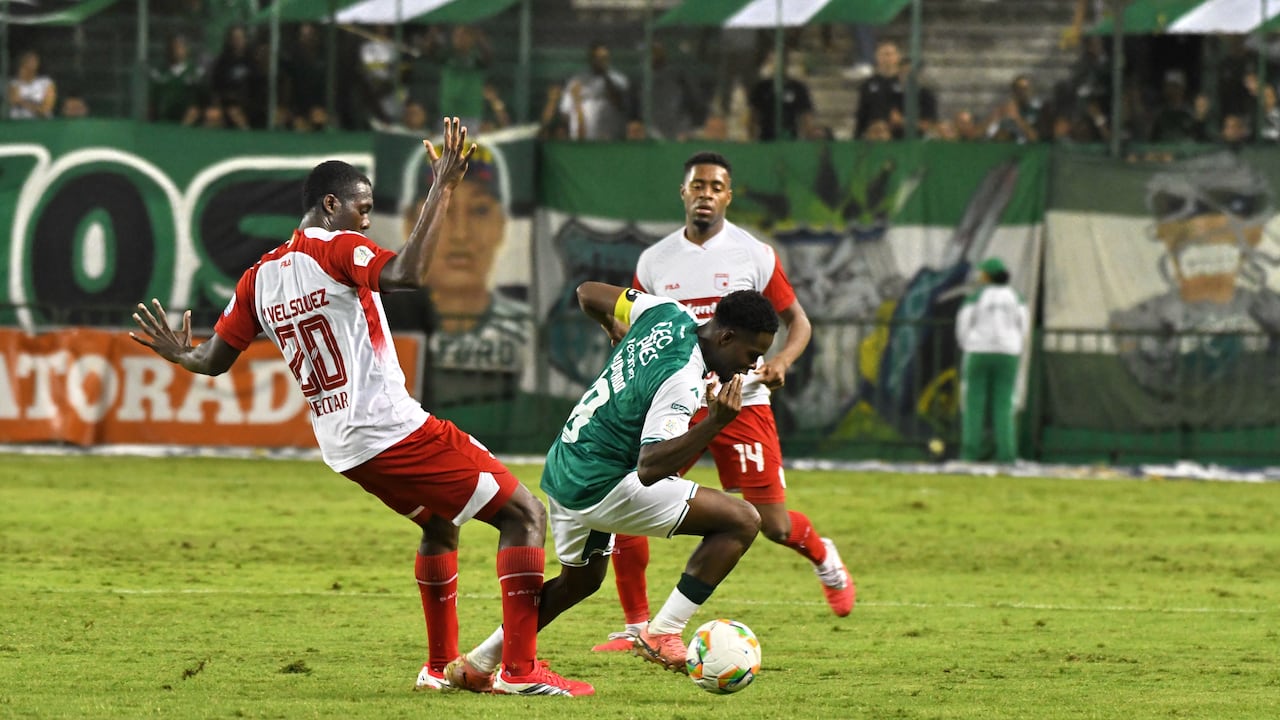 Cali: Deportivo Cali 1, Santa Fe 1. Fecha 12 de la Liga Betplay