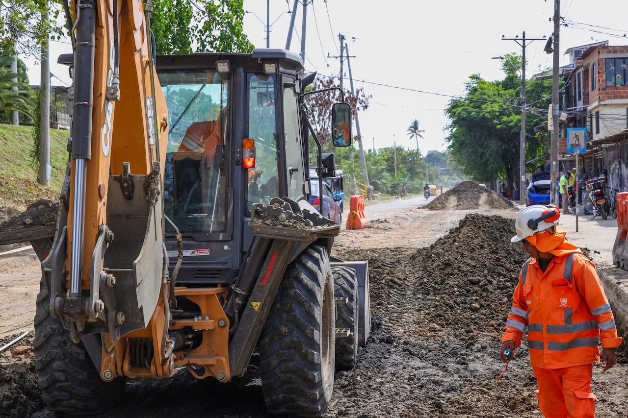 Los trabajos se concentran actualmente entre las calles 72J y 77, en el barrio Floralia.