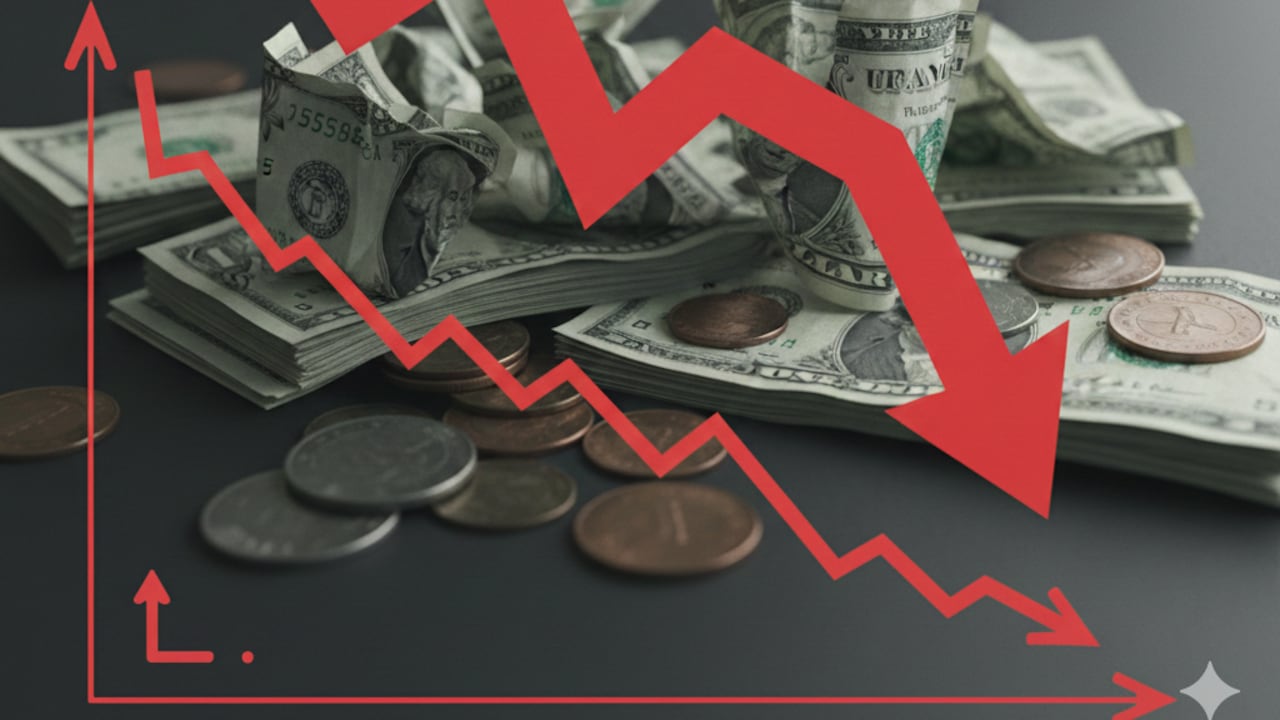 Sigue a la baja la moneda estadounidense. Esta semana bajó de $3700. Foto: Creada con Gemini IA