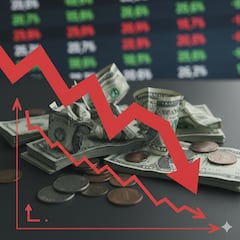 Sigue a la baja la moneda estadounidense. Esta semana bajó de $3700. Foto: Creada con Gemini IA