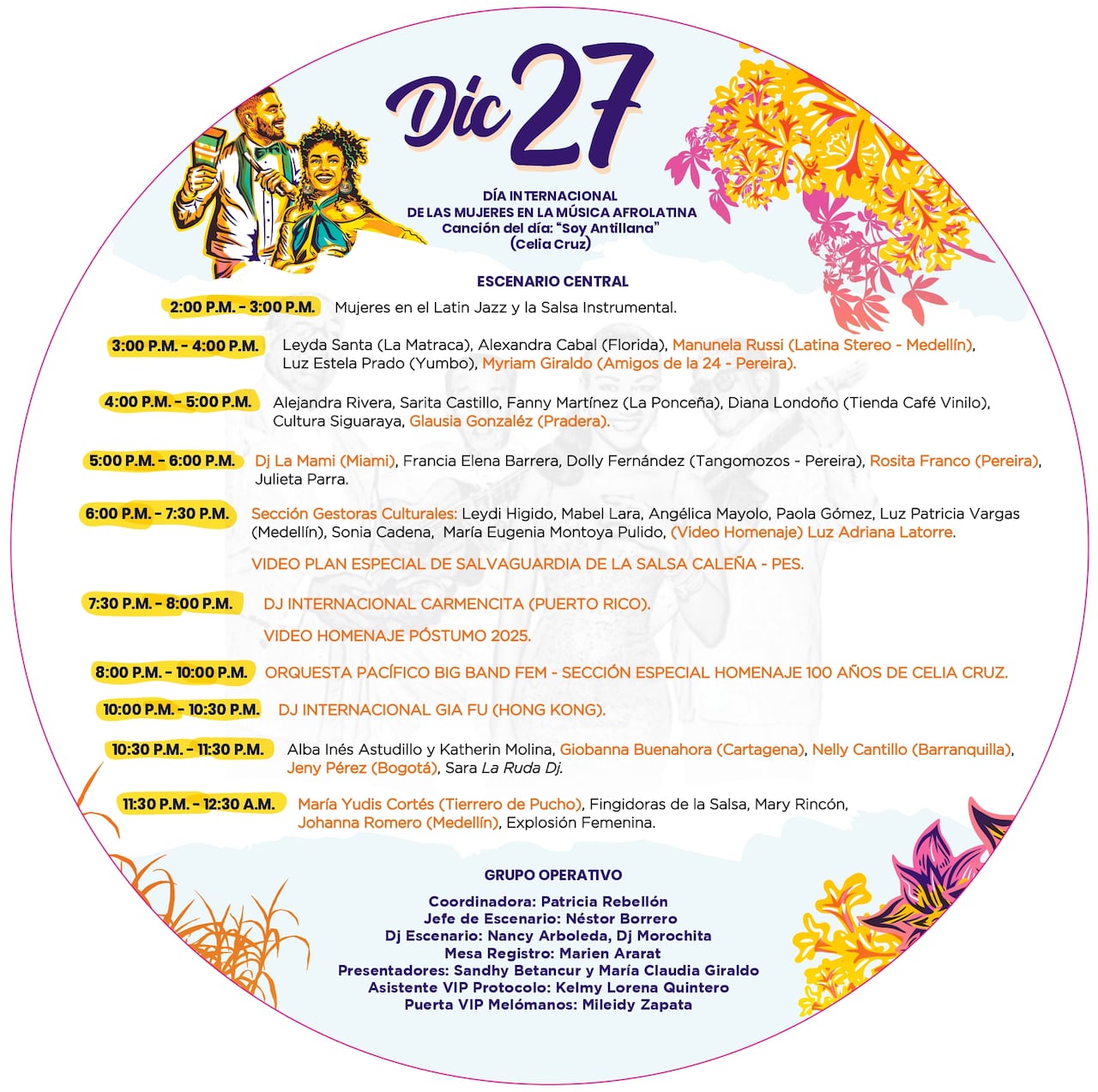 Cinco días para los melómanos: así será la programación del encuentro salsero en Cali