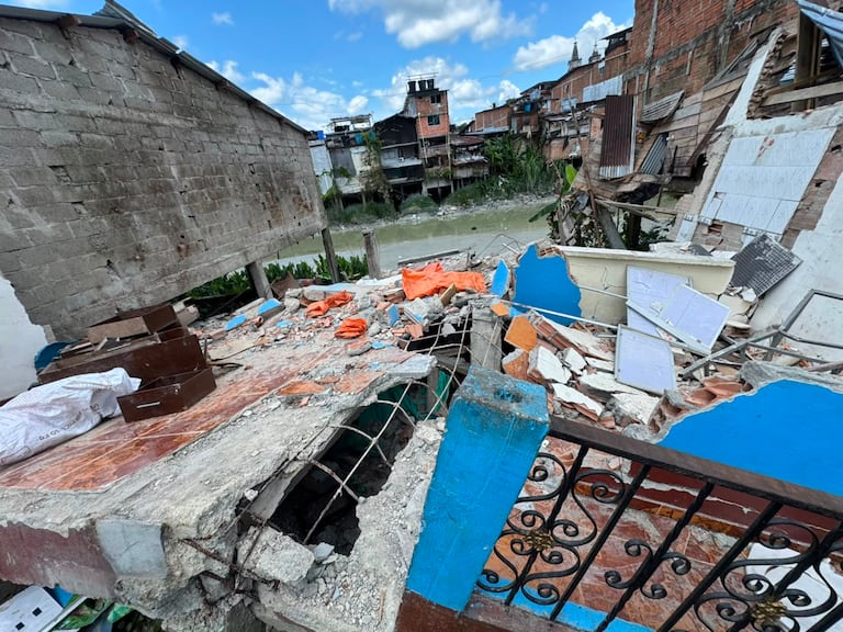 Afectaciones del terremoto en Istmina, Chocó.