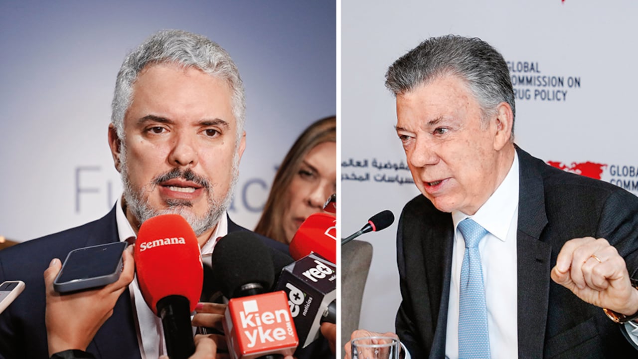 Para el expresidente Iván Duque hay una alianza con el santismo. El apoyo al Gobierno, con la presencia de Juan Fernando Cristo y otras personas, es para que Petro apoye a Santos en la candidatura a la Secretaría General de la ONU.