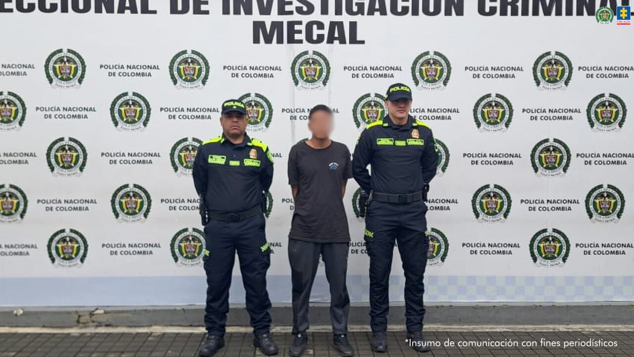 El sujeto fue capturado en Jamundí.