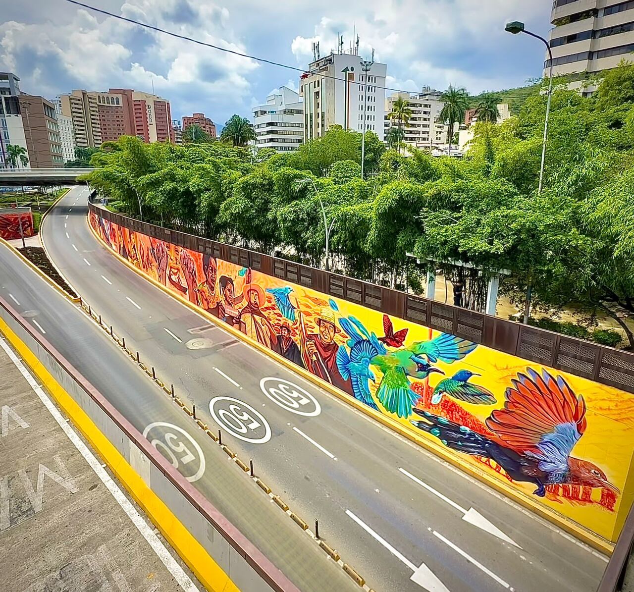 Murales Túnel Mundialista
