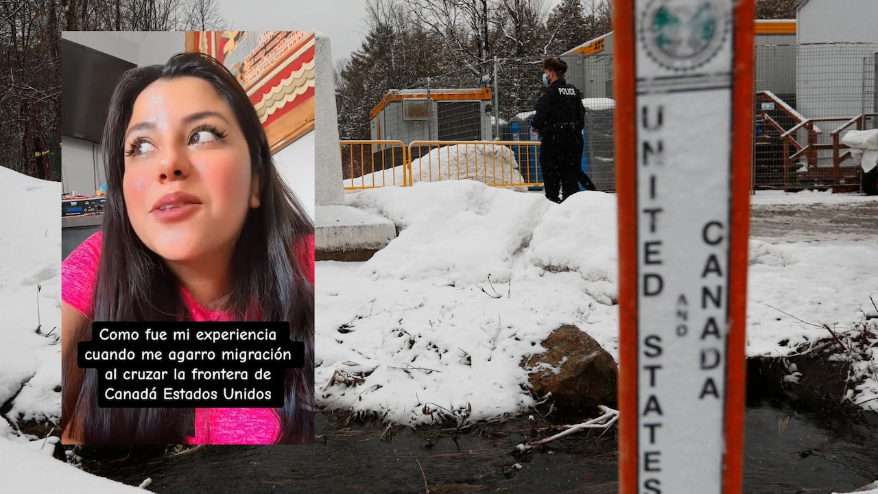 La joven tuvo que pasar momentos difíciles producto de su intento de ingreso a los Estados Unidos de manera irregular. (Photo by Lars Hagberg / AFP)