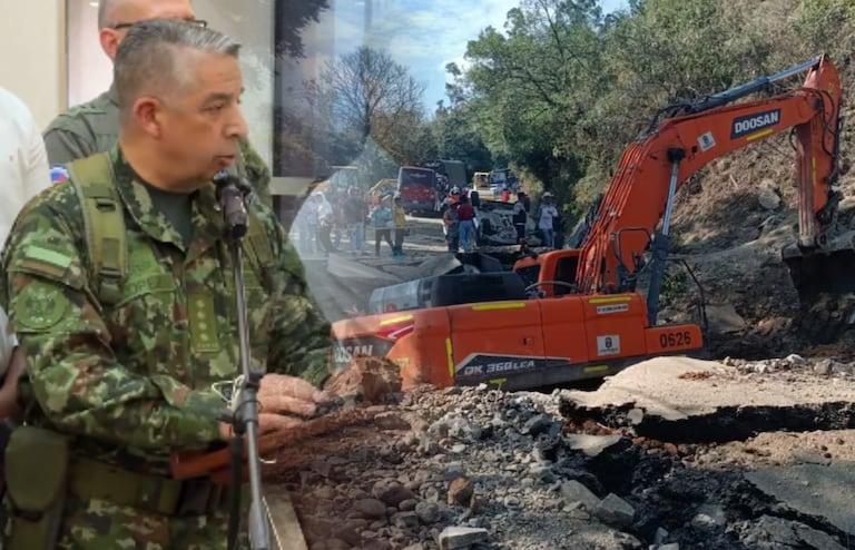 El general Hugo López, comandante de las Fuerzas Militares, aseguró que el recrudecimiento de la violencia en el suroccidente no es consecuencia de fallas de la Fuerza Pública.