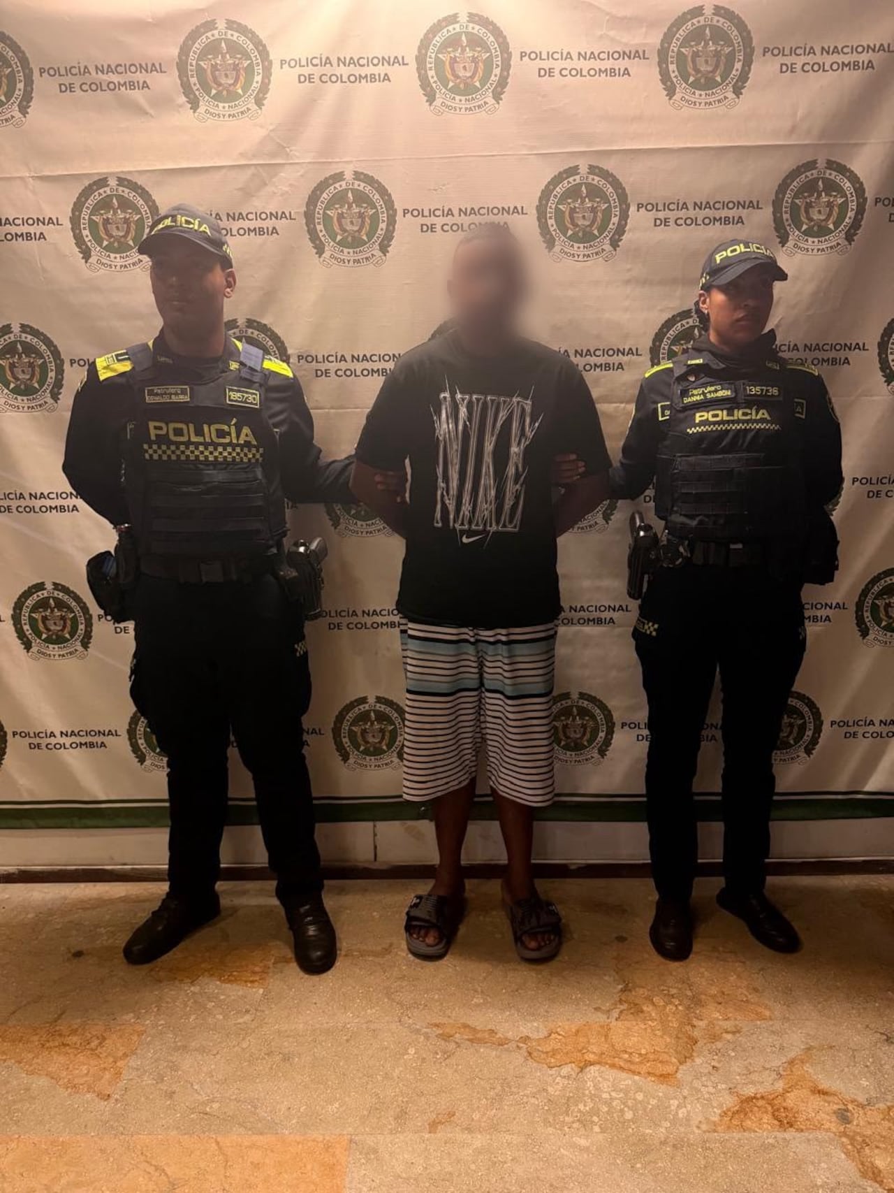 Alias Brandon fue capturado en el corregimiento de San Marcos, en Yumbo, señalado como el presunto responsable del asesinato de una madre y su hija ocurrido el pasado 1 de mayo en Vijes, Valle del Cauca.