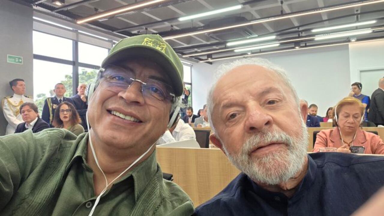 Gustavo Petro y Luiz Inácio Lula da Silva