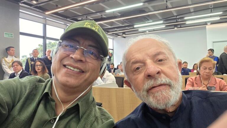 Gustavo Petro y Luiz Inácio Lula da Silva