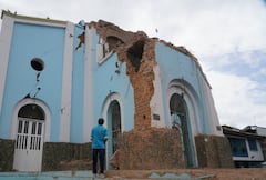 La Parroquia Nuestra Señora del Perpetuo Socorro hace parte de los templos del Valle del Cauca afectados por el terremoto del 10 de agosto