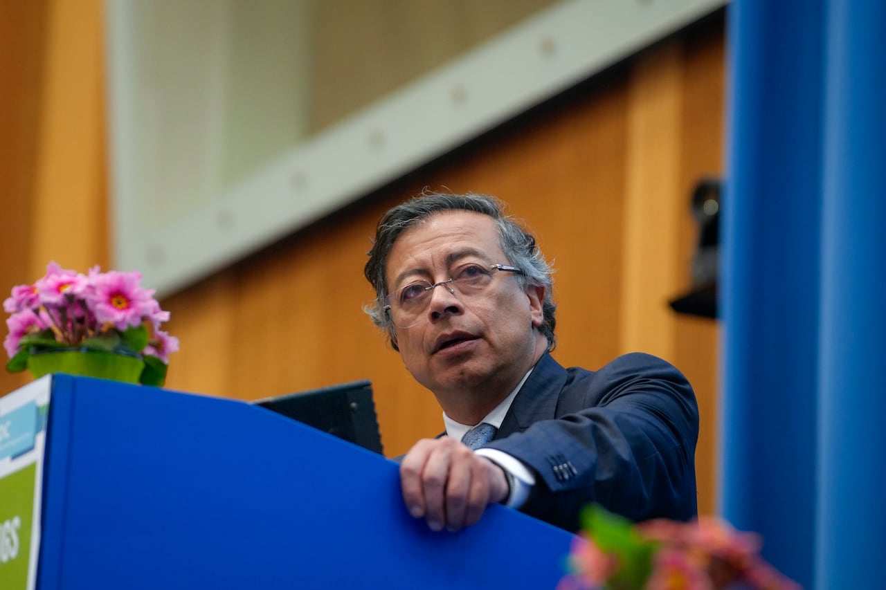 El presidente, Gustavo Petro, el 9 de marzo de 2026, en Viena (Austria)