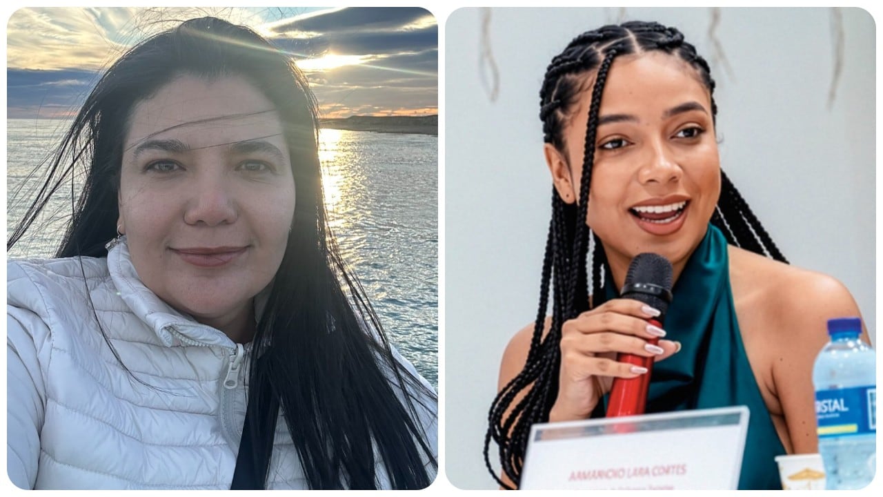 María Antonia Pardo y Juliana Guerrero.