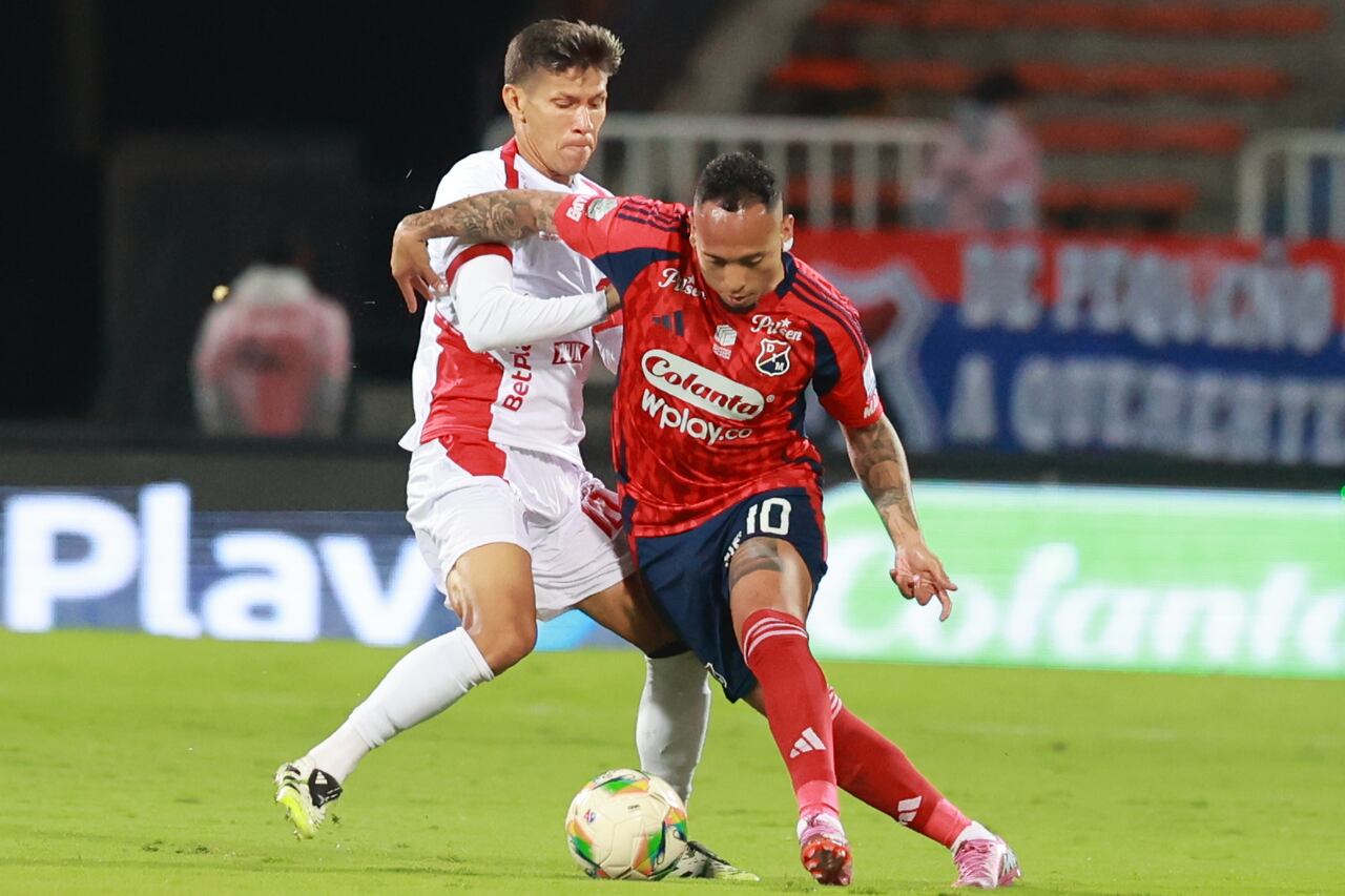 Imagen del partido entre Independiente Medellín y América de Cali por la fecha 20 de la Liga Colombiana 2025.