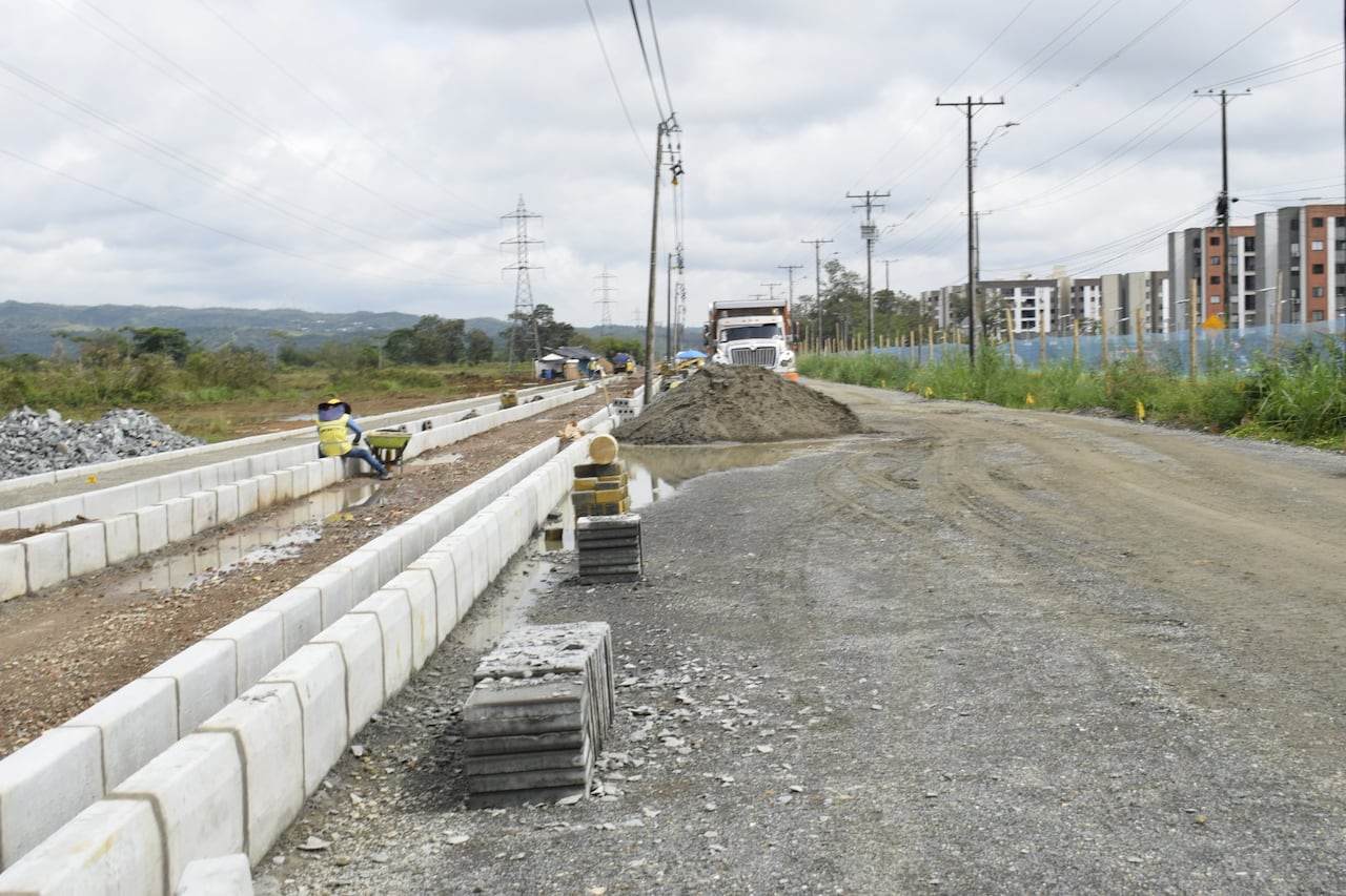 Segunda calzada de la Avenida Cañasgordas alcanza 27% de ejecución y supera el cronograma previsto