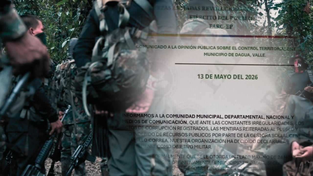 El documento, atribuido a la columna Jaime Martínez de las disidencias de las Farc.