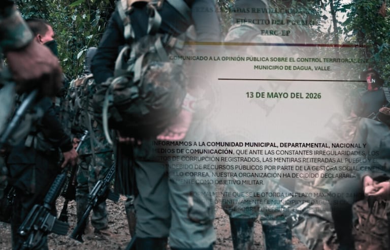 El documento, atribuido a la columna Jaime Martínez de las disidencias de las Farc.