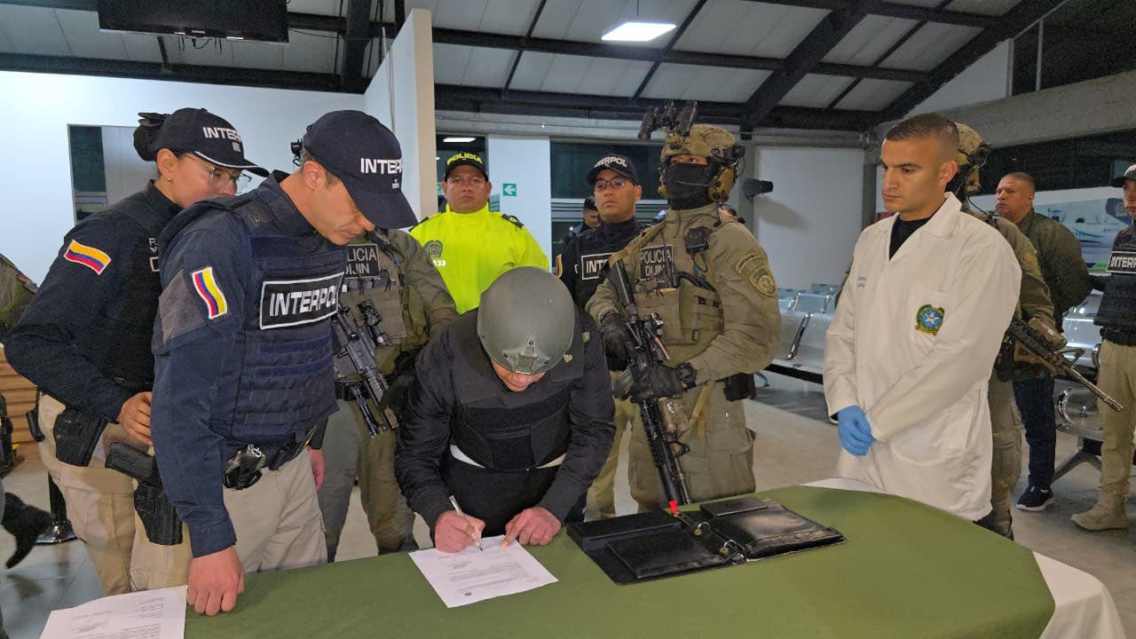 Alias ‘Pipe Tuluá’, cabecilla de La Inmaculada, fue entregado a autoridades estadounidenses por narcotráfico.