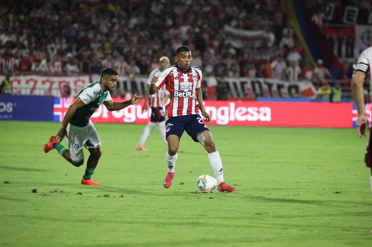 Imagen del partido entre Junior de Barranquilla y Deportivo Cali por la fecha 15 del primer semestre de la Liga Colombiana 2026.