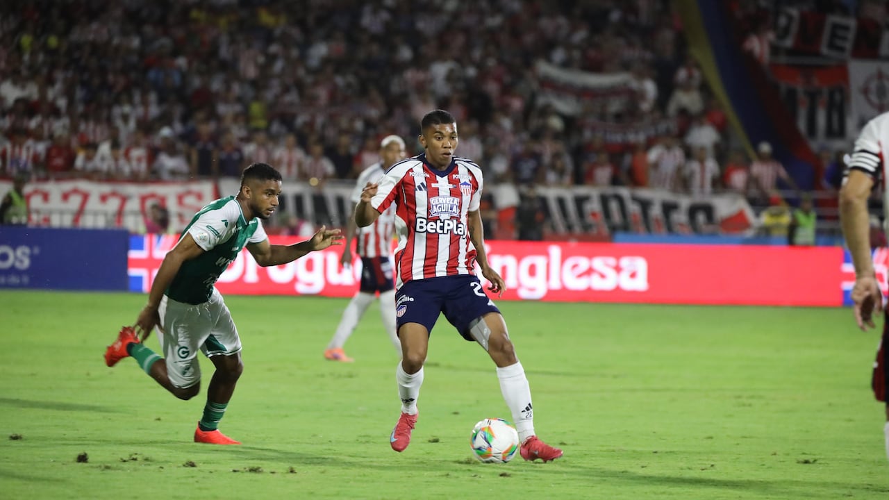 Imagen del partido entre Junior de Barranquilla y Deportivo Cali por la fecha 15 del primer semestre de la Liga Colombiana 2026.